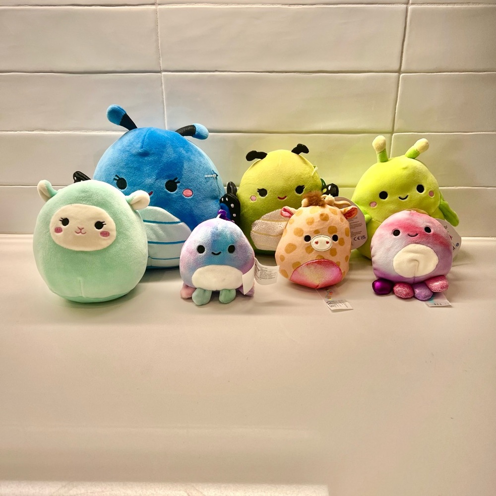 Squishmallow bundle RARE LAMB INCLUDED FROM 2018!!